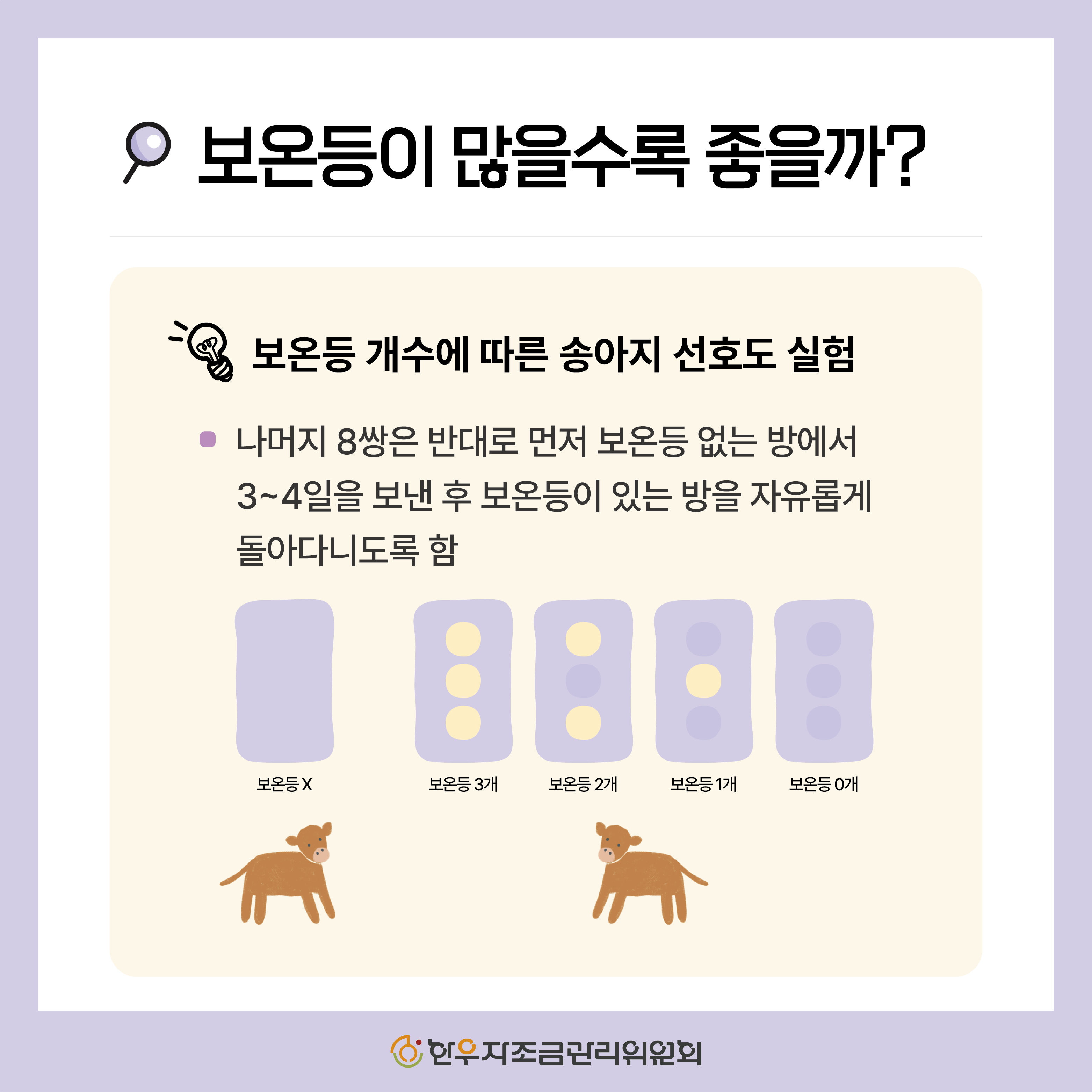 추위 스트레스가 소에 미치는 영향